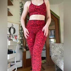 Red Matching Workout Set! ♥️